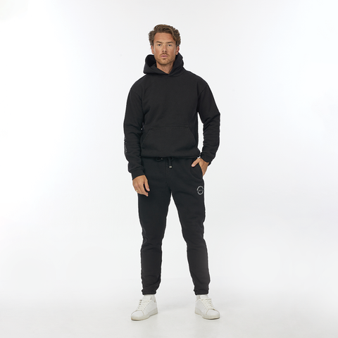 Image of Mens Passport Stamps Hoodie + Sweatpants Bundle