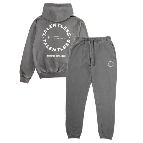 Image of Mens Circle Logo Hoodie + Sweatpants Bundle